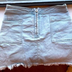 Abercrombie & Fitch Jean Skirt